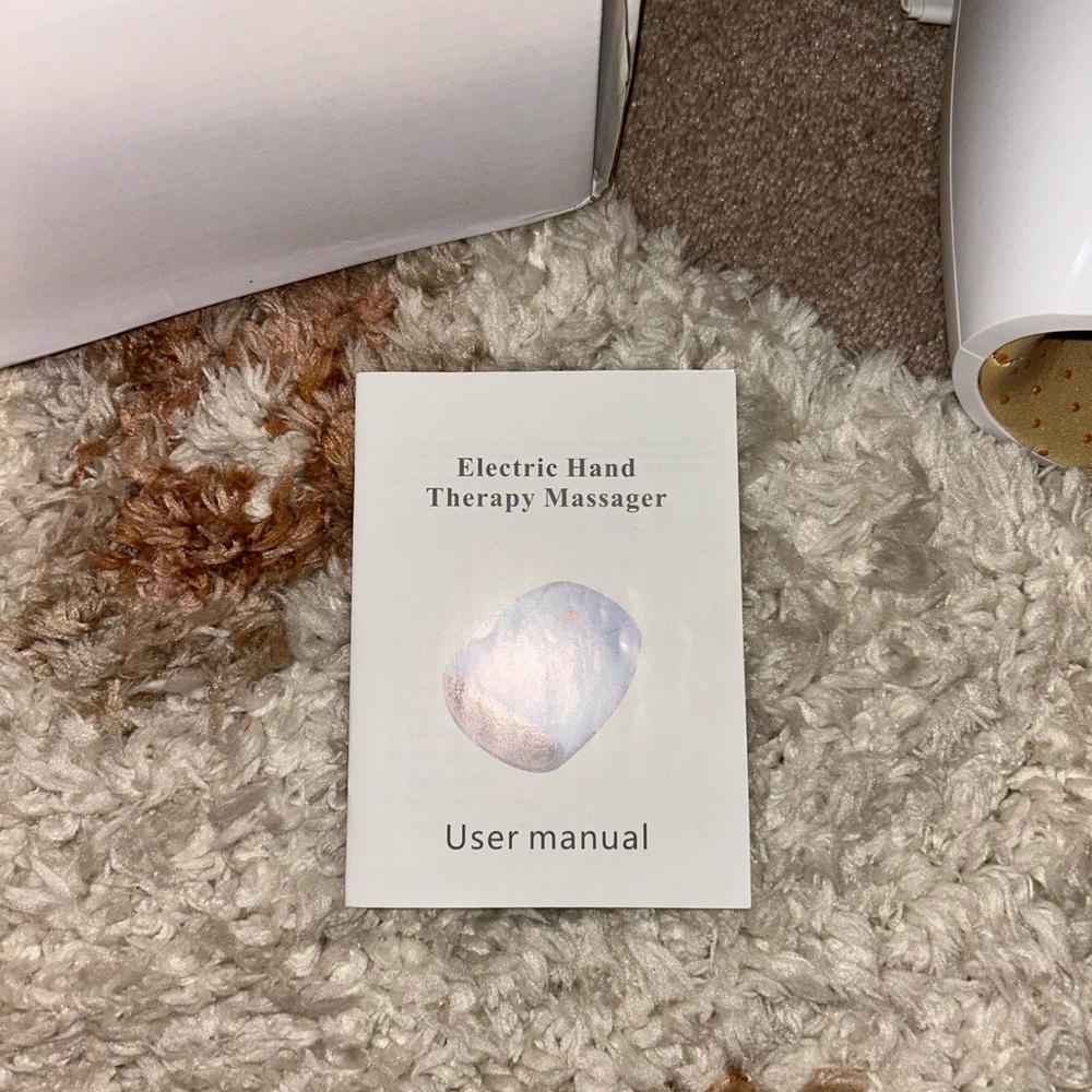 White Intelligent Hand Massager - Picture 3 of 9
